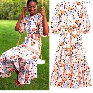Kate Spade Garden DressPuff Sleeves